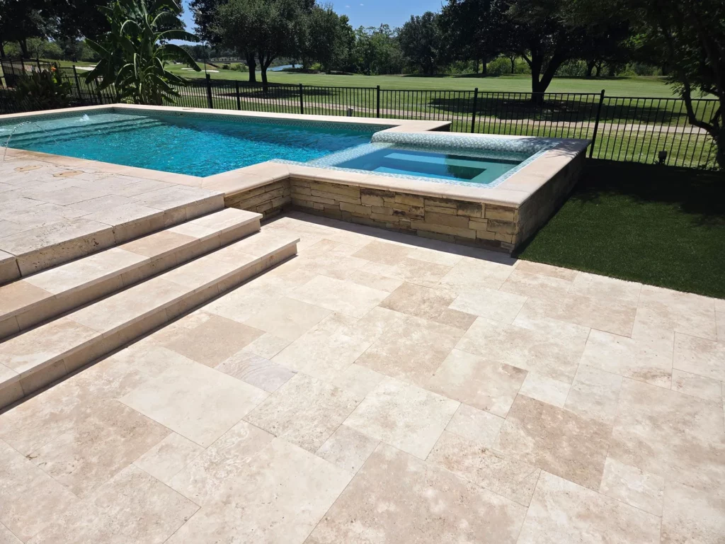 pool deck