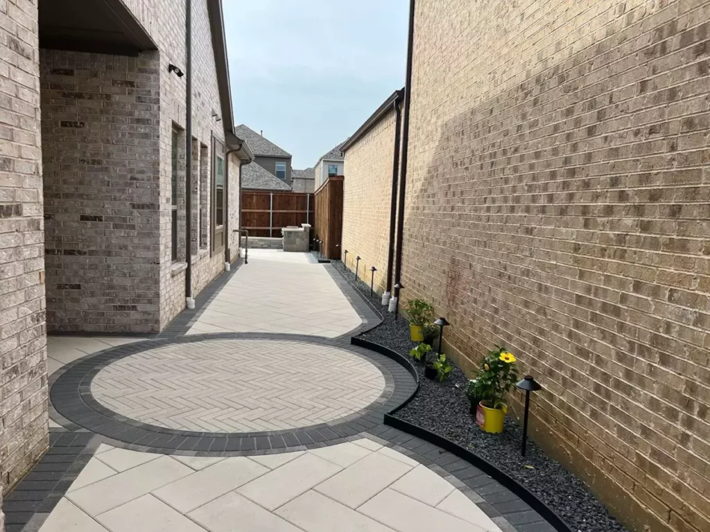 Extended Patio Pavers