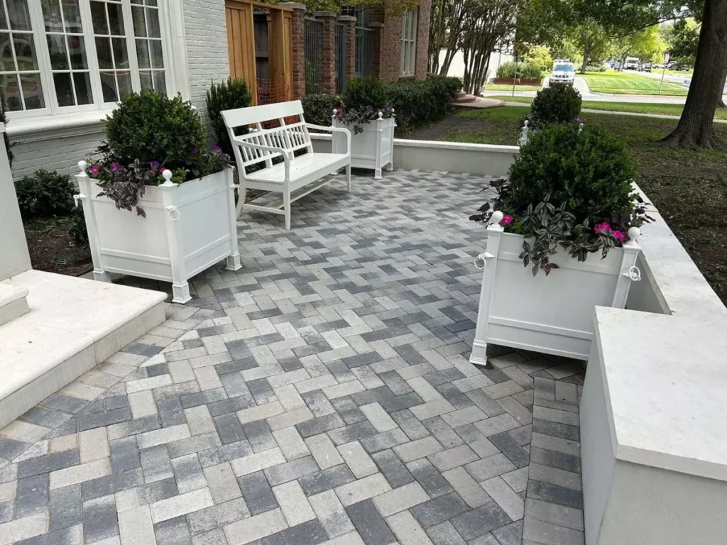 Gray Patio Pavers