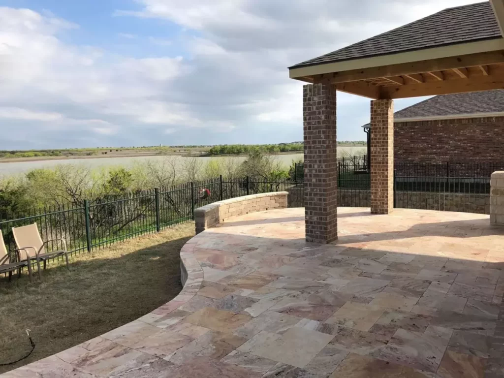 Extended Patio with Patio Cover